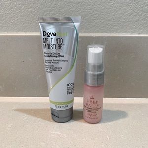 Haircare sampler: Deva Curl and Drybar
